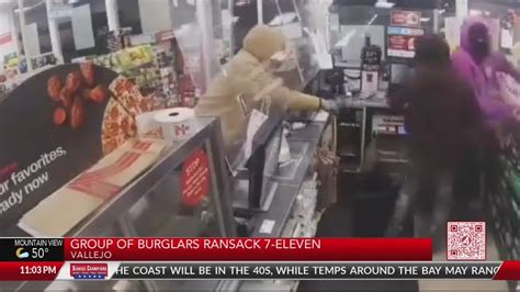 VIDEO: Thieves smash car into 7-Eleven in Vallejo